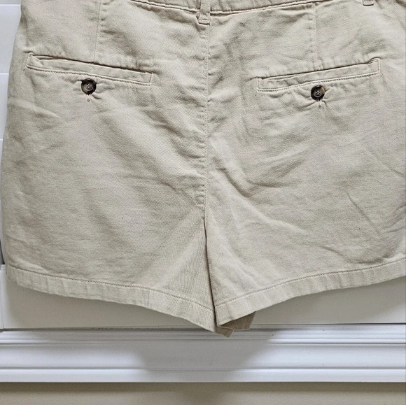 Free People  Billie Chino Shorts Beige Size 12 M - Picture 7 of 7